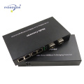 Slots 2SFP + 4 portas Ethernet Gigabit Conversor de Mídia de Fibra Óptica de Alta Qualidade
